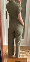 Overall Jumpsuit Mango Gr. M khaki military grün Gürtel Lyocell Berlin - Pankow Vorschau