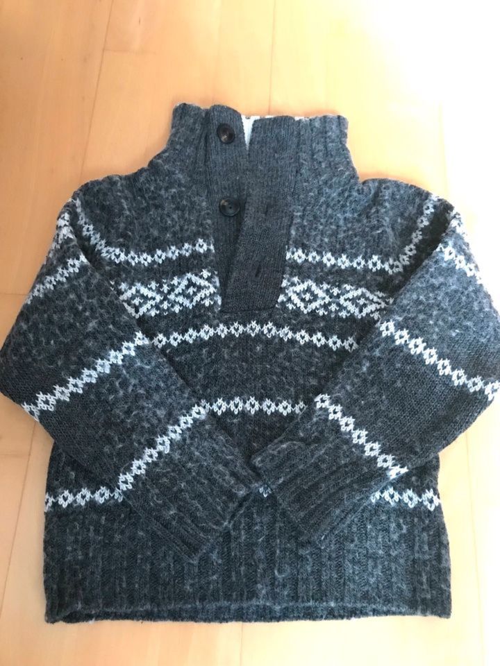 Jungen Kinder Norweger Pulli Pullover H&M grau Gr. 134/140 NEU in Nürnberg (Mittelfr)