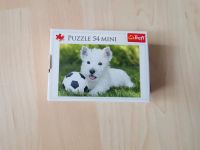 Mini Puzzle 54 Teile, Hund mit Fußball, Tiermotiv Bayern - Lappersdorf Vorschau