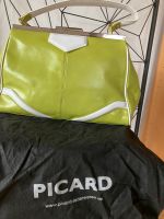 Sommerliche Handtasche PICARD Limette-Weiß Bayern - Aichach Vorschau