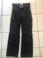 Jeans Hose Baggy mit Gürtel Zara Gr. 32  XXS Bayern - Estenfeld Vorschau