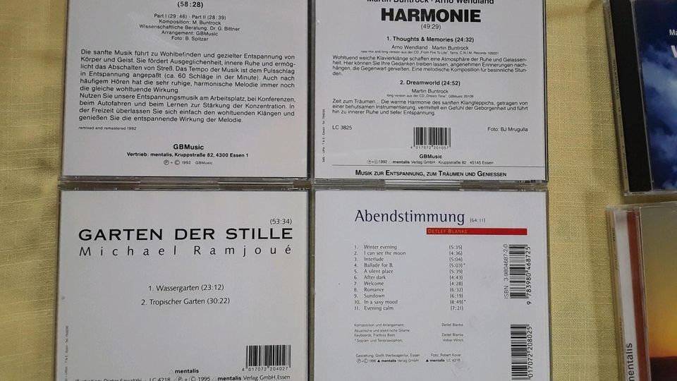 Entspannumgs  CD 's zum Komplettpreis  ( 6 Stück  ) in Lambrecht (Pfalz)
