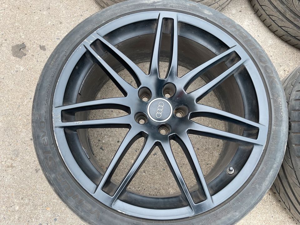 AUDI RS4 B7 FELGEN RÄDER DOPPELSPEICHE ALU 9x19 ET29 S4 A4 5x112 in Schöneiche bei Berlin