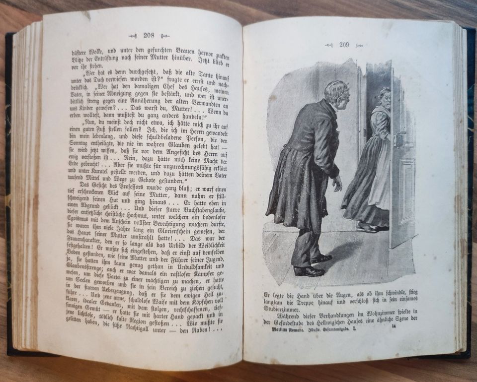 E. Marlitt's Geheimnis der alten Mamsell altes Buch von ca 1890 in Möser