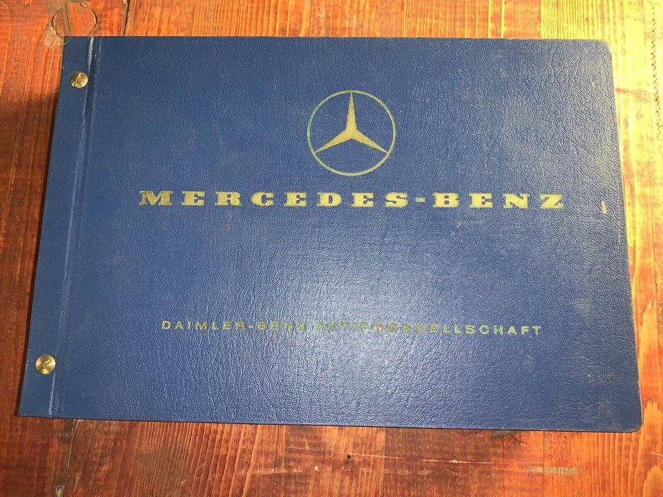 Mercedes-Benz Fahrgestell-und Aufbau-Ersatzteilliste LP/LAP 328 in Erwitte