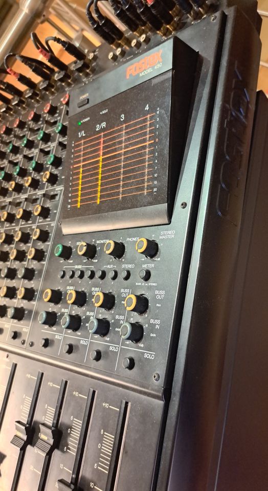 Fostex Model 450 8-Kanal analog Recording Mixer in Mönchengladbach