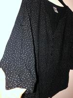Vero Moda-Bluse schwarz mit weißen Punkten Hessen - Münzenberg Vorschau