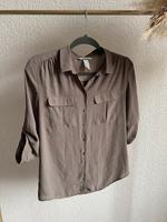 Bluse | Damen | Khaki | Gr. 38 | H&M Thüringen - Arnstadt Vorschau