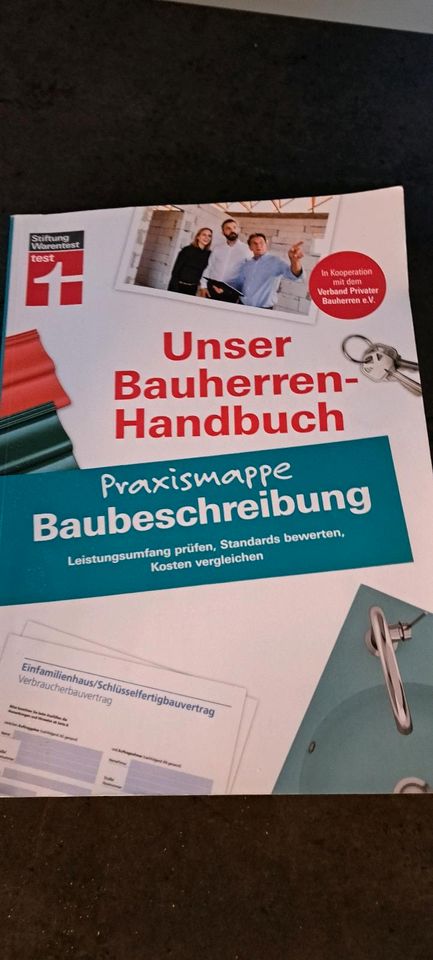 Praxismappe Baubeschreibung, Buch, Stiftung Warentest in Möllenbeck