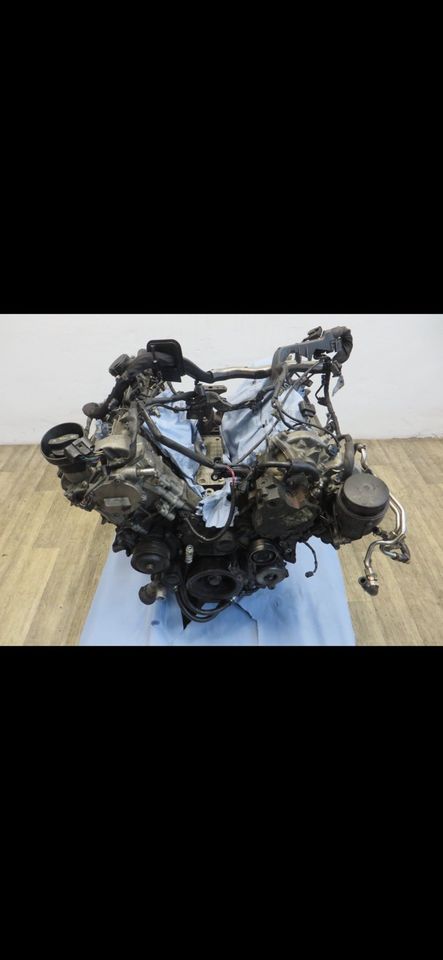 Mercedes Motor Engine OM 642961 C W204 X204 320 350 CDI V6 4matic in Barbing