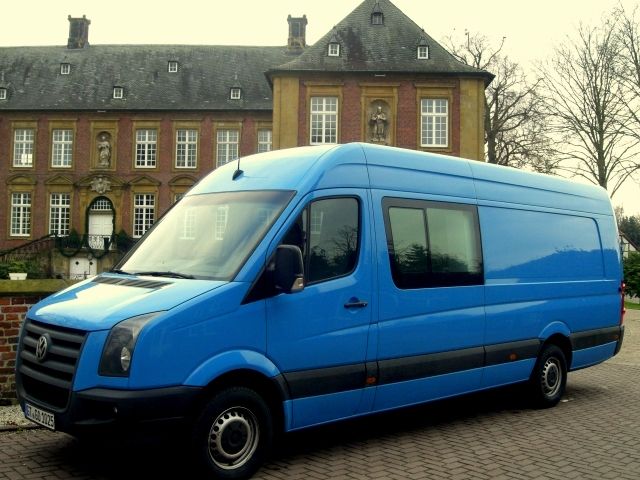 VW Crafter Maxi 6-Sitzer mieten leihen ab 20,-€ in Harsewinkel - Marienfeld