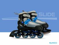 Kinder Inliner Skates 2in1 Schlittschuhe Größe 30-33 Nordrhein-Westfalen - Greven Vorschau