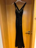 Abikleid Abendkleid vintage Perlen schwarz Seide Satin Saarland - Völklingen Vorschau