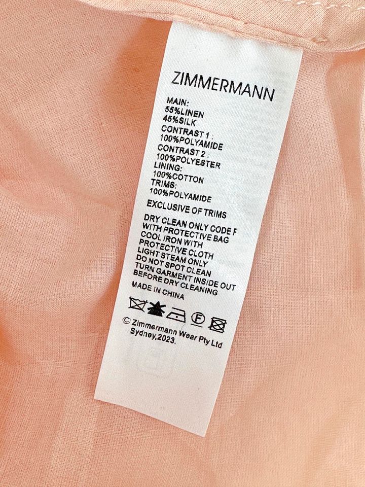 Zimmerman dress kleid tama gown Lyrical in Berlin