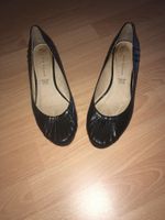 Schuhe Ballerina Wedges Gr. 39 schwarz Hessen - Knüllwald Vorschau