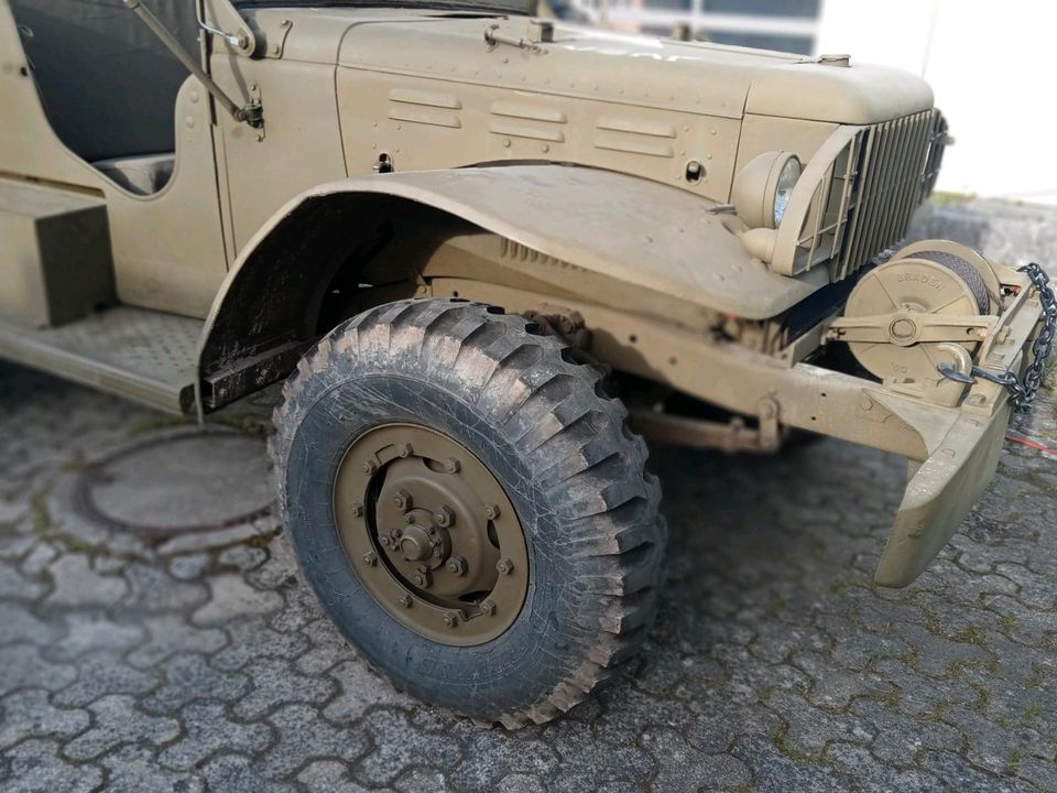 US Army Command Car WC 57 Dodge mit Pritsche von WC 52 in Weilburg