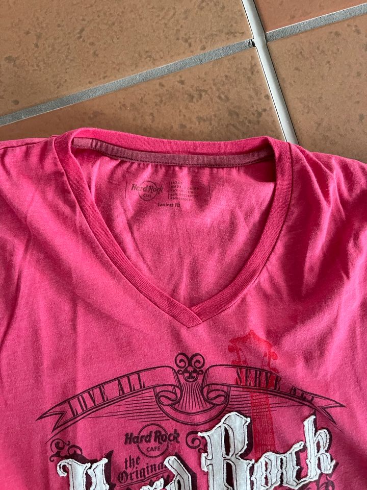 Neues Hard Rock Cafe Damen Shirt pink Louisville L in Bayern