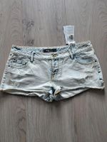 Jeans Shorts Hotpants sexy lightblue destroyed 38 40 sportlich Bayern - Weidenbach Vorschau