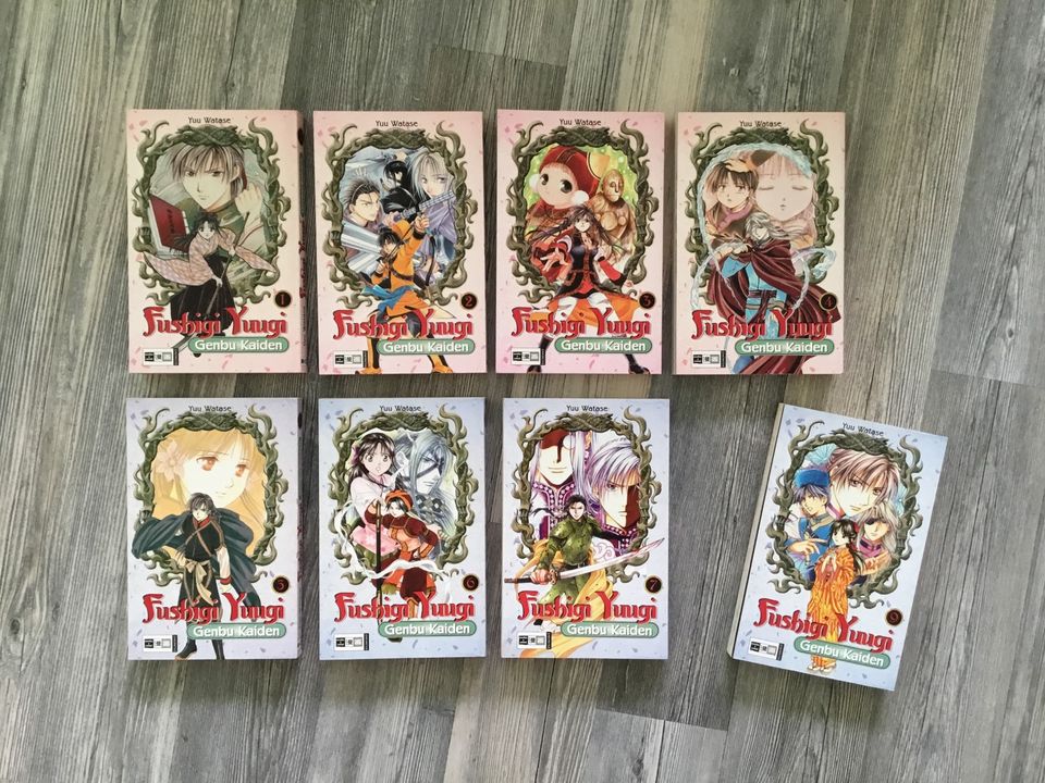 Fushigi Yuugi  1 - 7 und 9   Manga in Hettenleidelheim