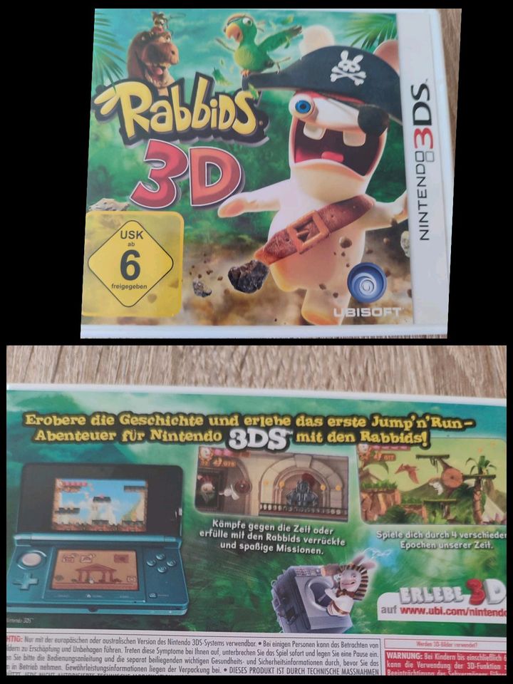 Rabbids 3D - Nintendo 3DS Spiel in Dinslaken