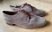 Halbschuhe Salamander Größe 39 (Budapester)in hellbraun/beige neu München - Maxvorstadt Vorschau