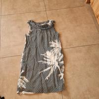S Oliver kleid Sir schick grau/weiß Sachsen - Ohorn Vorschau