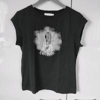 schwarzes coster copenhagen T Shirt in Größe 38 Hessen - Solms Vorschau