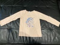 Einhorn Langarmshirt gr 110, beige Hessen - Otzberg Vorschau