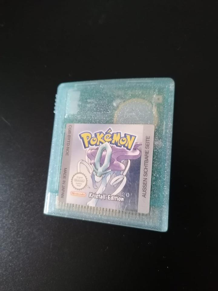 Pokemon Crystal Original, Deutsch, neue Batterie, Originalstempel in Braunschweig
