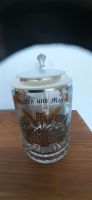Glas Bierkrug mit Zinndeckel Sammlerstück Westerwaldkreis - Luckenbach Vorschau