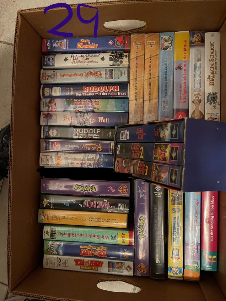 VHS Kassetten Sammlung Kinderfilme Disney Raritäten Zeichentrick in Bonn