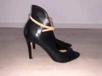 Echt Leder Highheel Gr. 37 schwarz Nürnberg (Mittelfr) - Südoststadt Vorschau