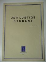 Noten "Der lustige Student" (V. Kubala) Akkordeon/Klavier Baden-Württemberg - Ditzingen Vorschau