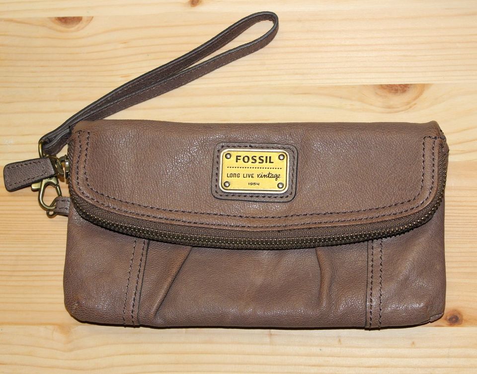 FOSSIL Emory Geldbörse Portemonnaie Geldbeutel Taupe Leder Clutch in  Duisburg - Duisburg-Mitte | eBay Kleinanzeigen ist jetzt Kleinanzeigen