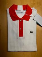 Lacoste Poloshirt weiß/rot Süd - Niederrad Vorschau