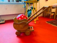 Kinder Puppenwagen Holz Waldorf Montessori Ostergeschenk Berlin - Lichtenberg Vorschau