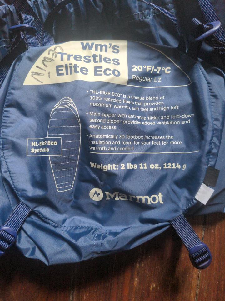 Marmot schlafsack ultraleicht & warm women's trestles elite eco in Tübingen