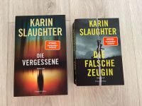 2 Bücher Karin Slaughter Buch DIE VERGESSENE & DIE FALSCHE ZEUGIN Berlin - Spandau Vorschau