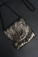 Vintage 90s Tasche Picard Snake Gold Shiny Gothic Alternative Niedersachsen - Lüneburg Vorschau