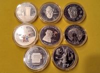 8x 20€ verschiedene Silbermünzen 925iger Silber 2016-24 Nordrhein-Westfalen - Borken Vorschau