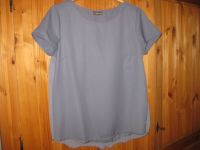 Street One Bluse Shirt Gr. 38 blau grau Plissee Rücken Nordrhein-Westfalen - Schleiden Vorschau