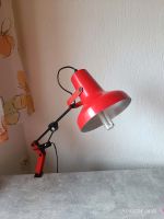 DDR Gelenkarmlampe Schreibtischlampe Architektenlampe Rot DDR Brandenburg - Herzberg/Elster Vorschau