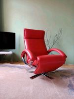 Strässle Relax Sessel * by Pfister * Leder rot * wie neu Hannover - Vahrenwald-List Vorschau