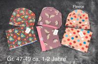 ❤️Handmade❤️ NEU Mützen Beanies Loops Schals Gr. 47/49 ca. 1-2 J. Bayern - Ingenried Vorschau