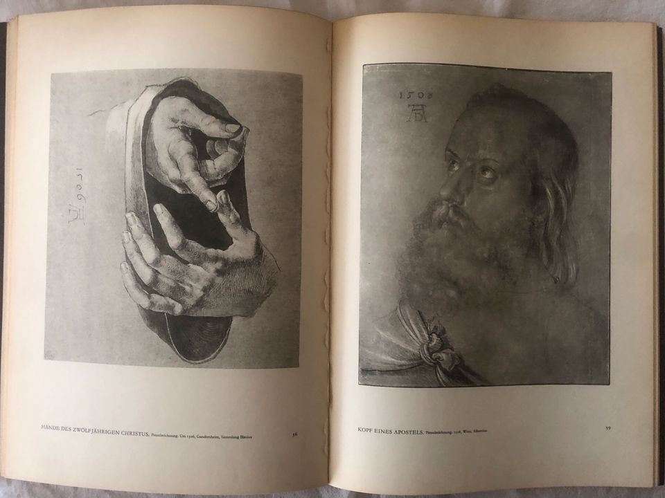 Kunst Buch „Dürer als Maler“. Die Blauen Bücher. 1960. in Bruchköbel