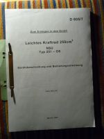 NSU 251 OSL +OS -Bedienungsanleitung/1941(Nachdruck)-s.g. Zust. Bayern - Ebensfeld Vorschau