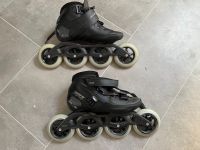 Powerslide Inline Speed Skates R4 110 black wie neu Nordrhein-Westfalen - Lichtenau Vorschau