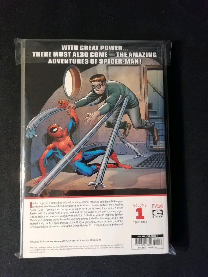 Amazing Spider-Man Epic Collection 1 Great Power Marvel in Würzburg