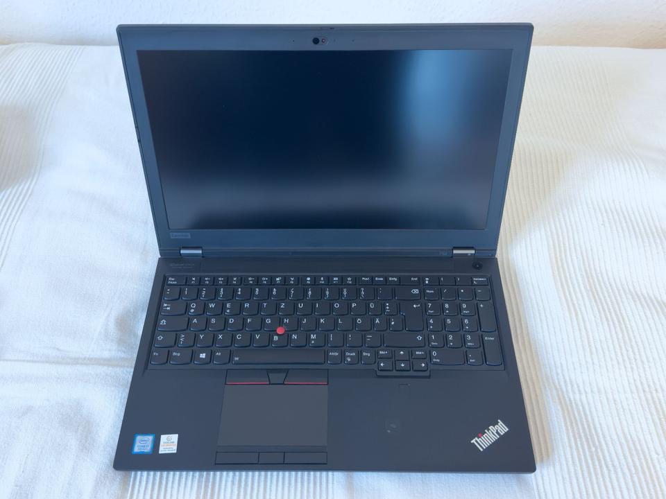 Lenovo ThinkPad P53 i7-9750H, 32GB, 1TB SSD, 15,6" 4K, T2000, LTE in Ilmenau