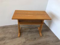 #A Zweisäulen Klubtisch 80x42 Couchtisch Holz Wohnzimmer DDR Sachsen - Burgstädt Vorschau